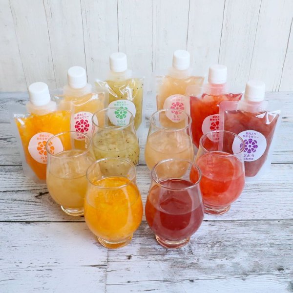 画像2: 国産果物のクラッシュゼリーセット (2)