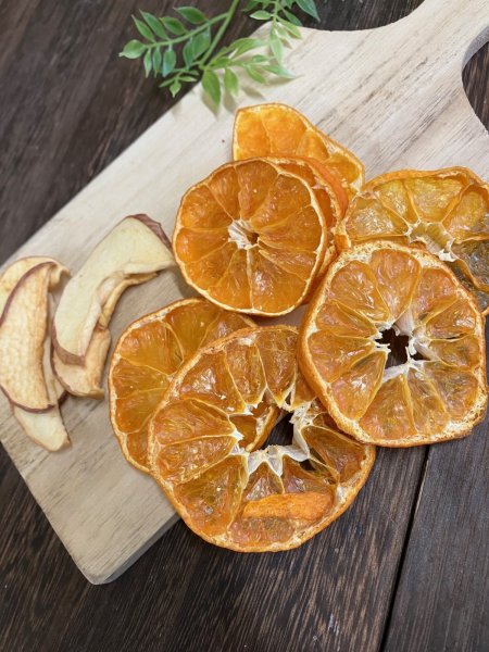 画像1: 国産ドライフルーツみかん＆りんごセット (1)