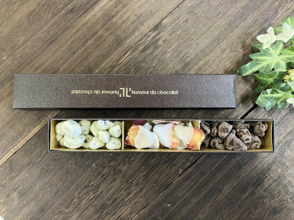 画像1: バレンタインデーギフト　巨峰チョコ・ピオーネチョコ・いちごチョコセット (1)